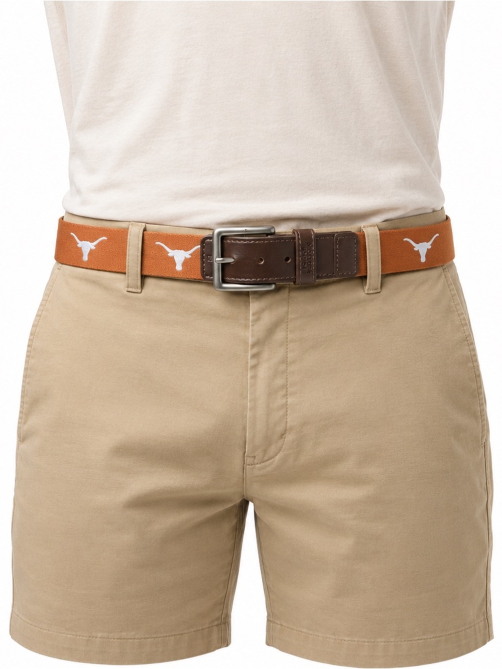 Jack Mason Texas Longhorns Men’s Belt Size 32 Burnt Orange Leather NCAA